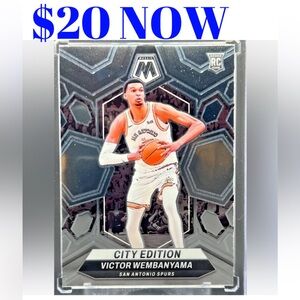 Victor Wembanyama 2023/24 Panini San Antonio Spurs Rookie RC NBA Basketball Card